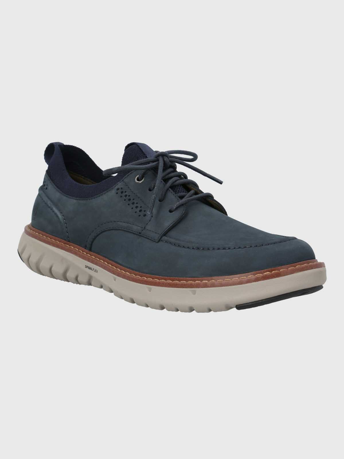 ZAPATO CUERO HOMBRE SMART LACEUP AZUL HUSH PUPPIES - 1