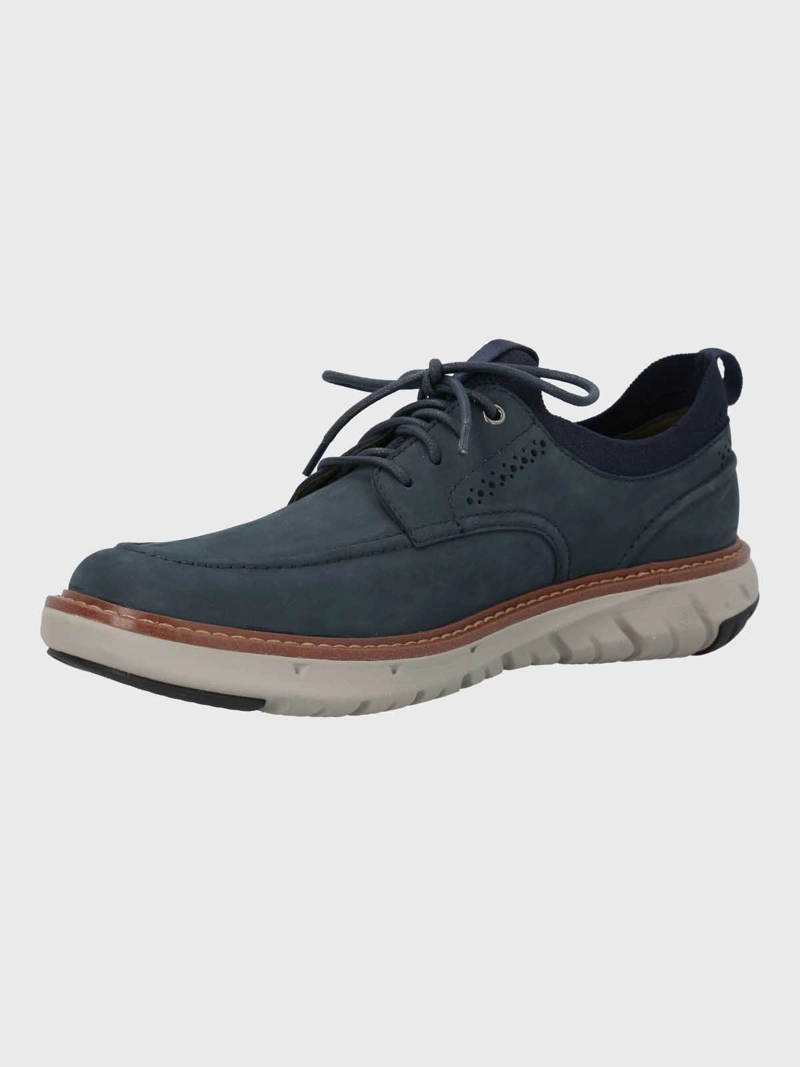 ZAPATO CUERO HOMBRE SMART LACEUP AZUL HUSH PUPPIES - 5