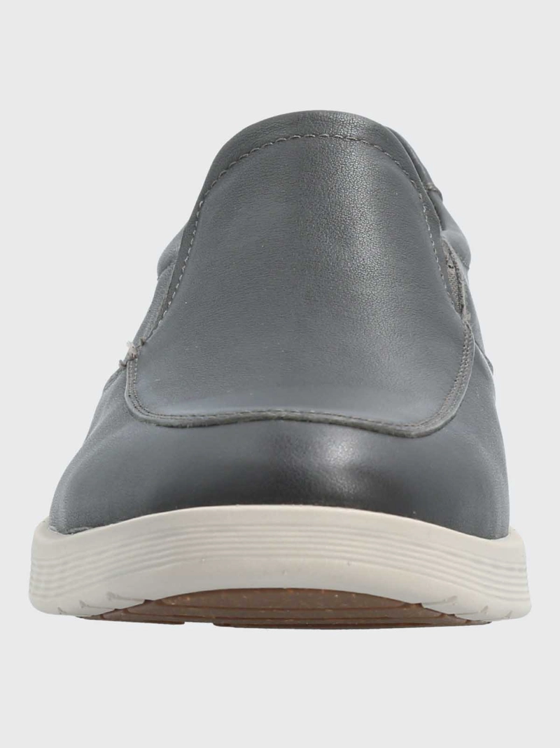 ZAPATO CUERO HOMBRE SPINAL URBAN GRIS HUSH PUPPIES - 4