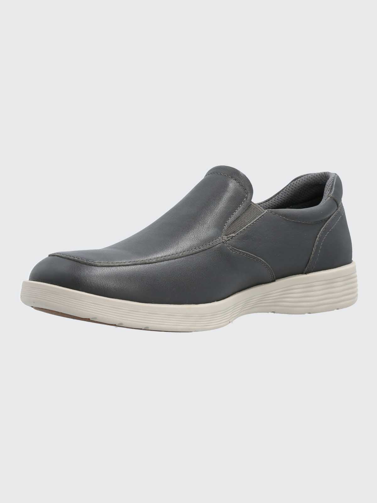 ZAPATO CUERO HOMBRE SPINAL URBAN GRIS HUSH PUPPIES - 5