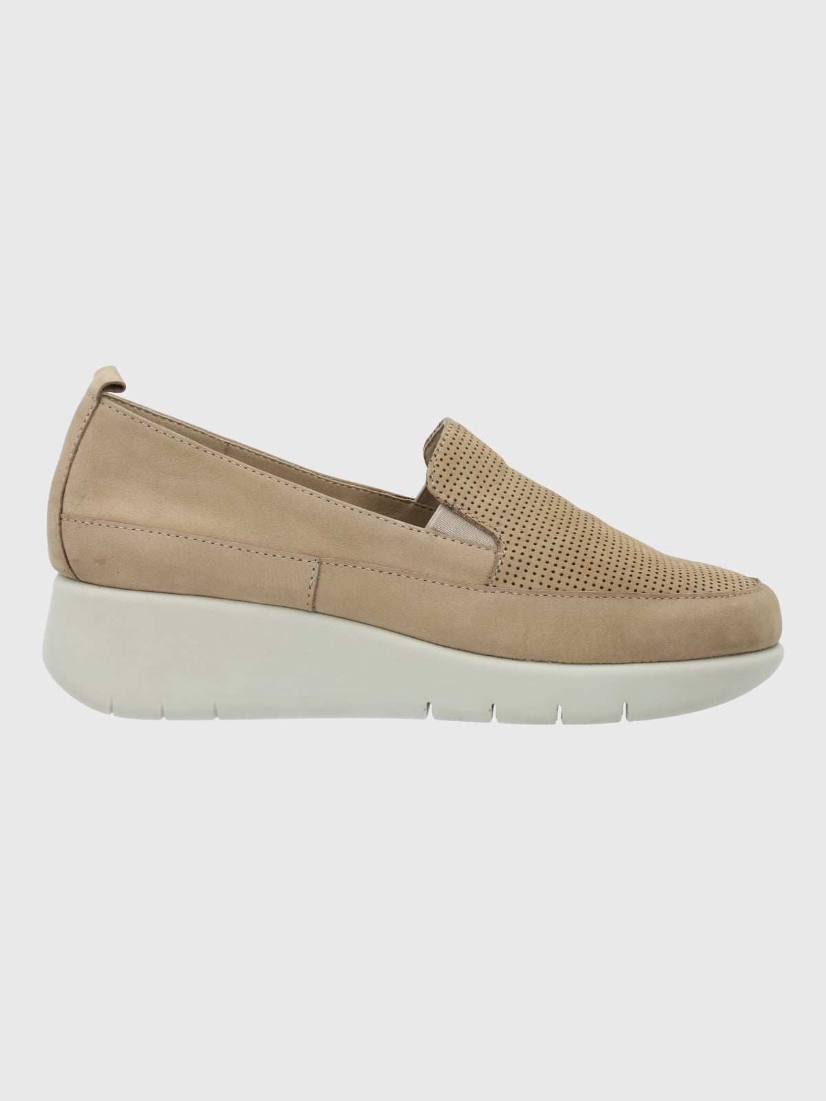 ZAPATO MUJER CUERO FLY JUMP BEIGE HUSH PUPPIES - 2