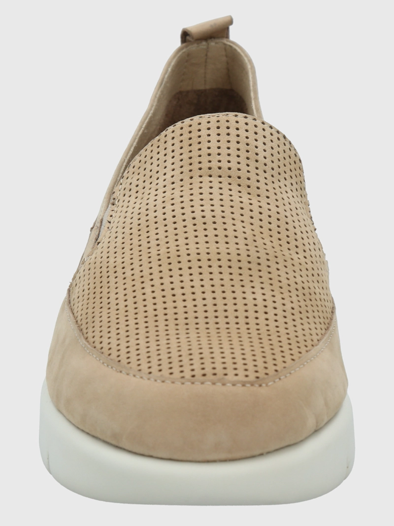 ZAPATO MUJER CUERO FLY JUMP BEIGE HUSH PUPPIES - 4