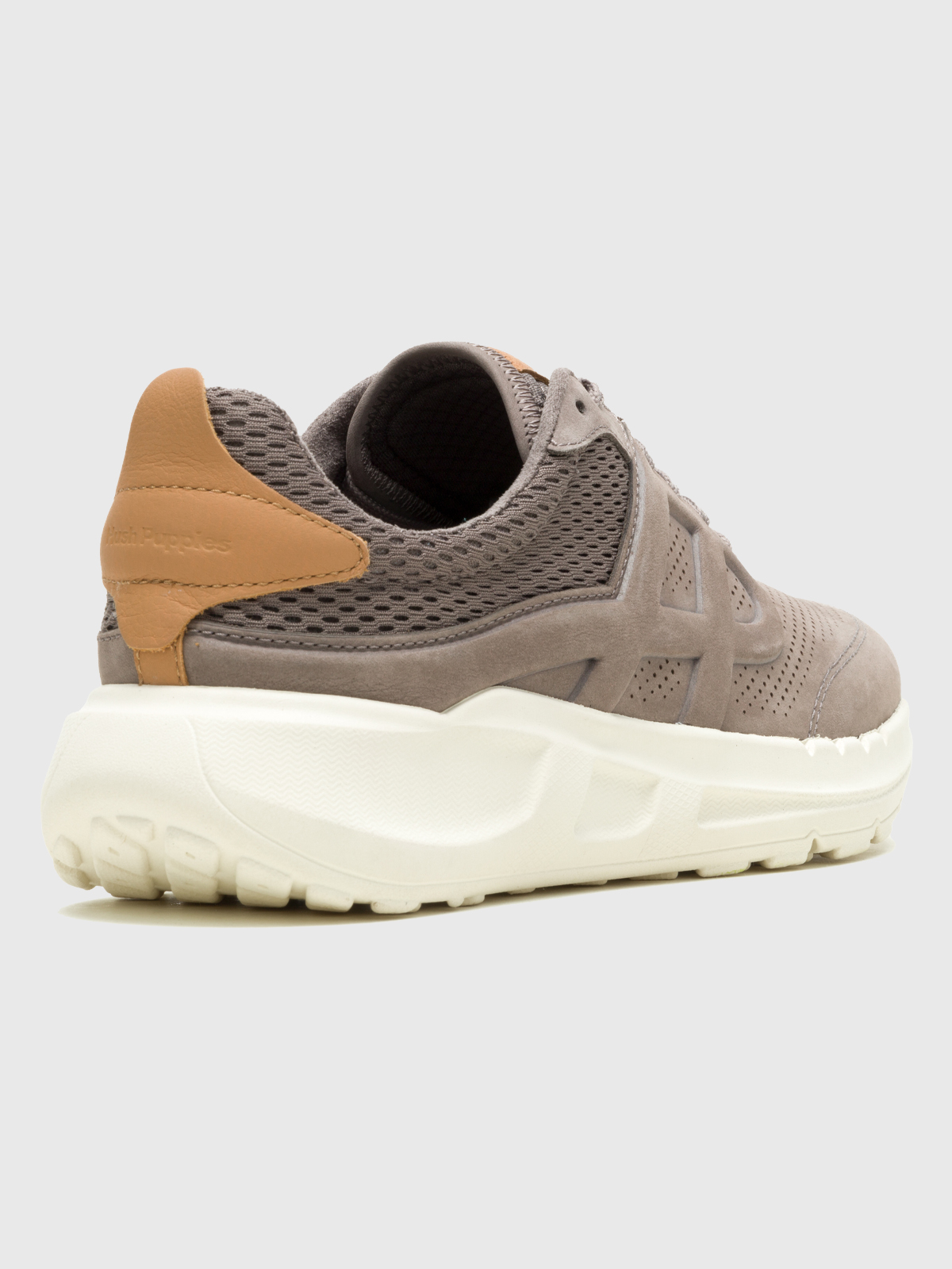 ZAPATILLA CUERO MUJER SEVENTY8 RUN GRIS HUSH PUPPIES - 4