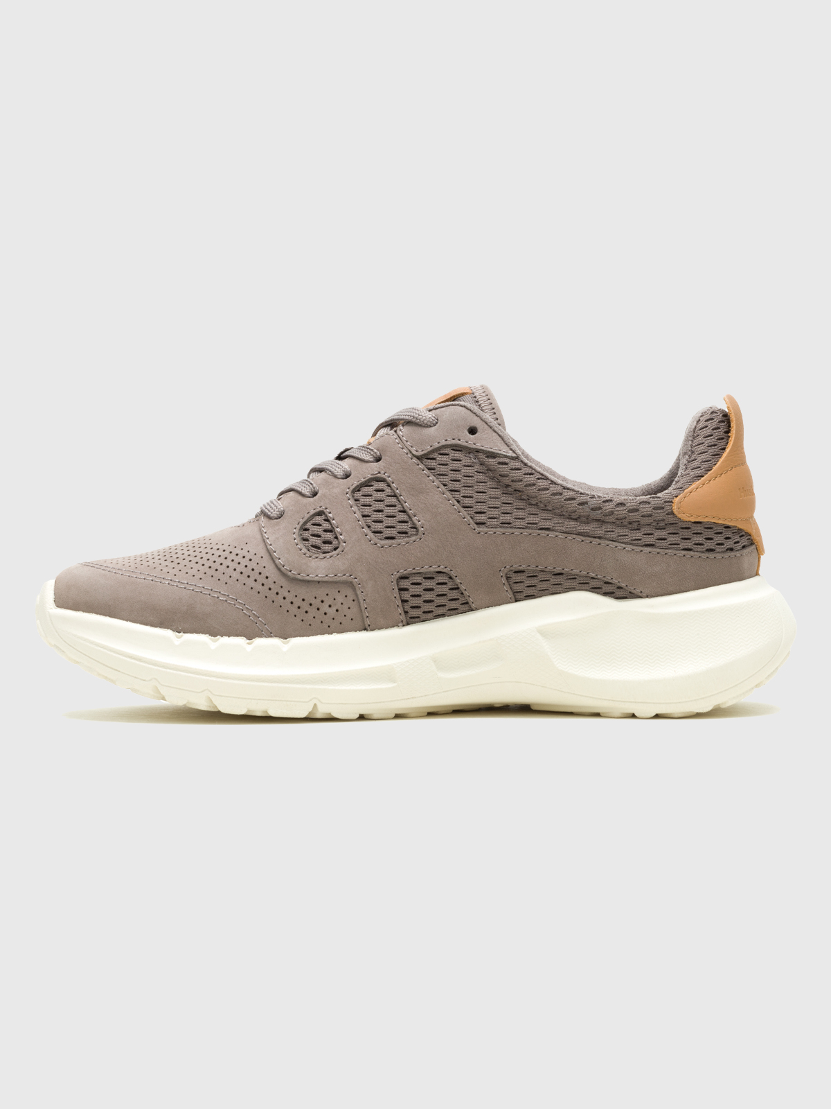 ZAPATILLA CUERO MUJER SEVENTY8 RUN GRIS HUSH PUPPIES - 5