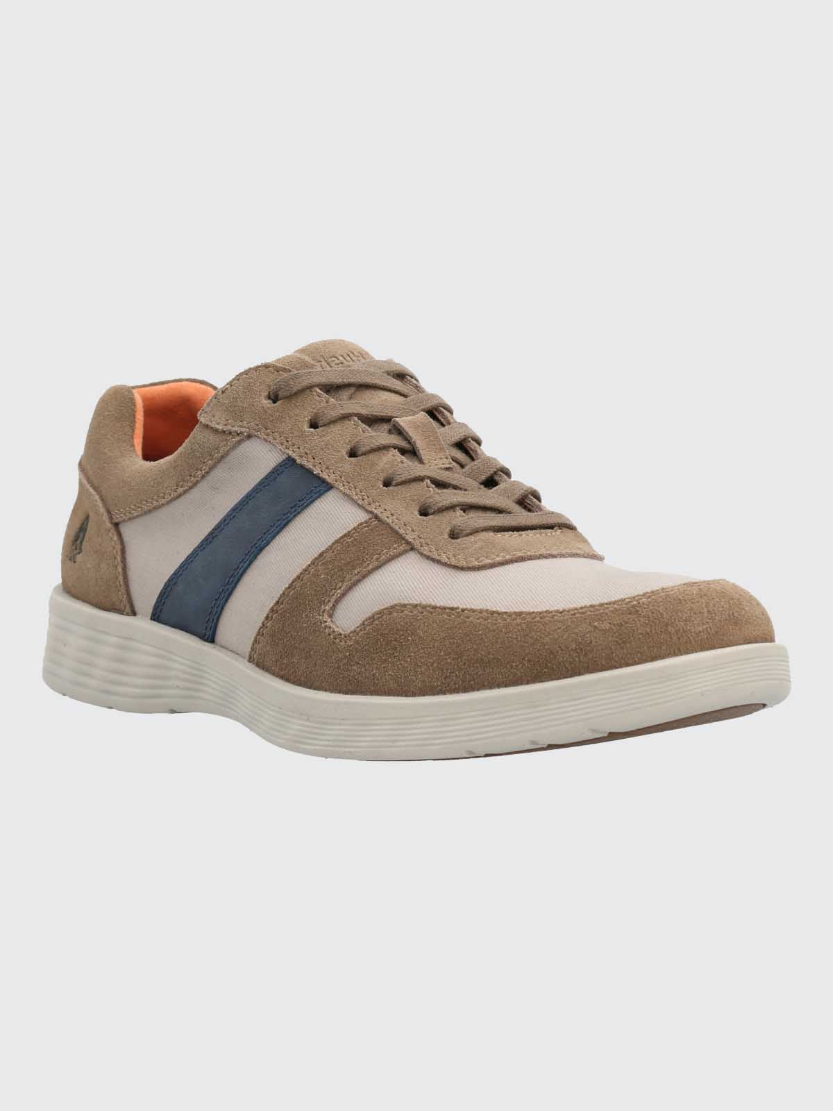 ZAPATILLA CUERO HOMBRE SPINAL WAVE CAFE  HUSH PUPPIES - 1