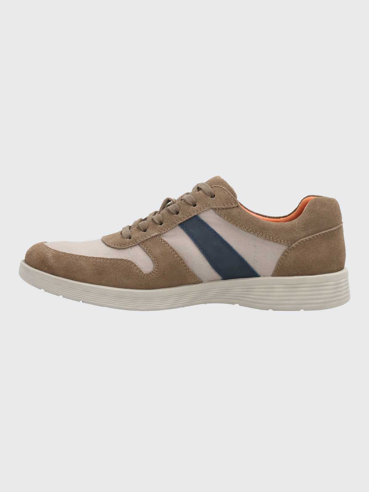 ZAPATILLA CUERO HOMBRE SPINAL WAVE CAFE  HUSH PUPPIES - 6