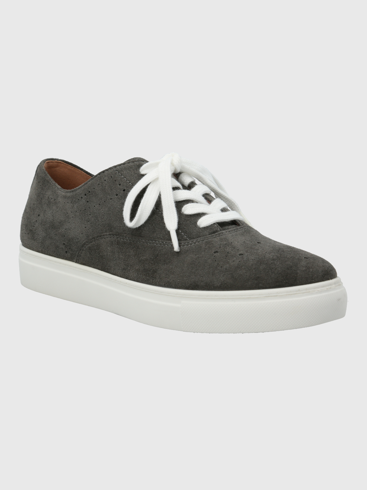 ZAPATILLA CUERO MUJER WENX GRIS HUSH PUPPIES - 1