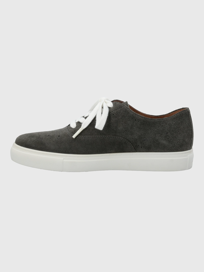 ZAPATILLA CUERO MUJER WENX GRIS HUSH PUPPIES - 6