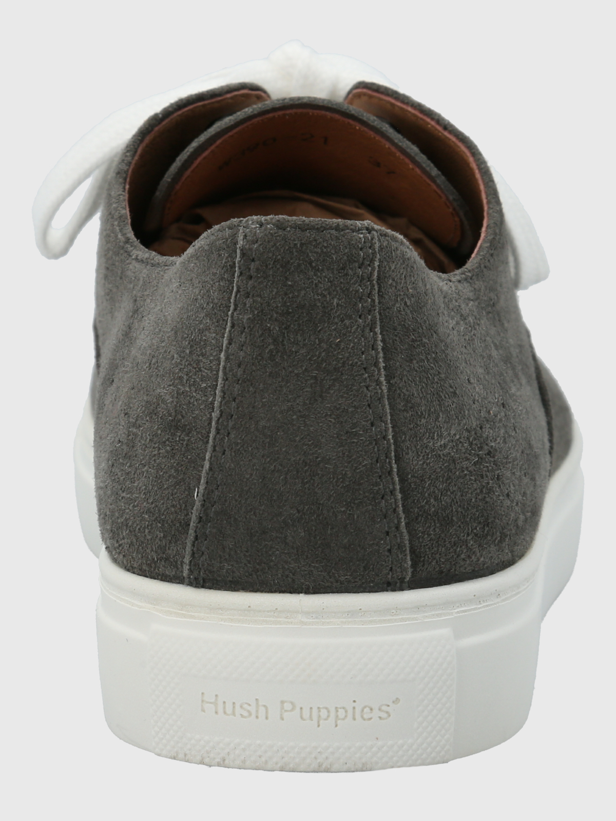 ZAPATILLA CUERO MUJER WENX GRIS HUSH PUPPIES - 7