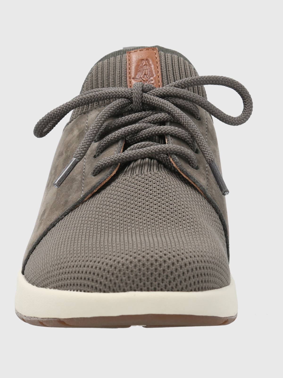 ZAPATILLA CUERO MUJER SPINAL KNIT GRIS HUSH PUPPIES - 4