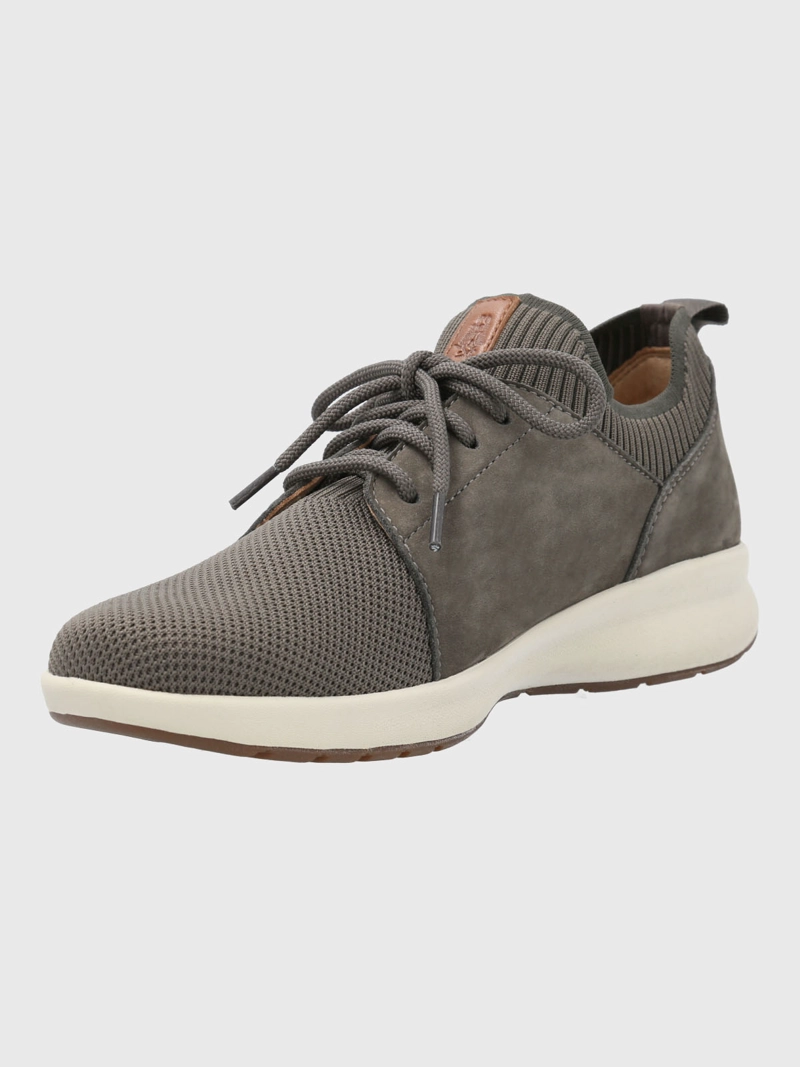 ZAPATILLA CUERO MUJER SPINAL KNIT GRIS HUSH PUPPIES - 5