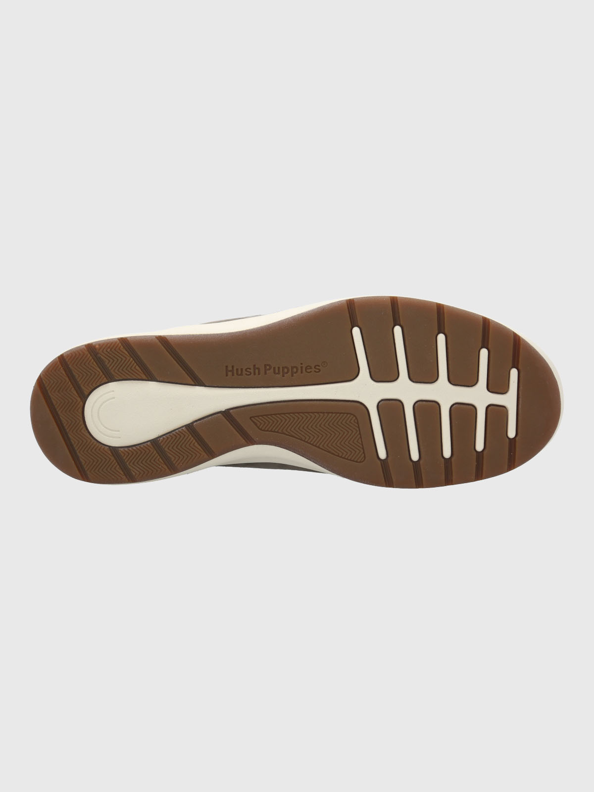 ZAPATILLA CUERO MUJER SPINAL KNIT GRIS HUSH PUPPIES - 8