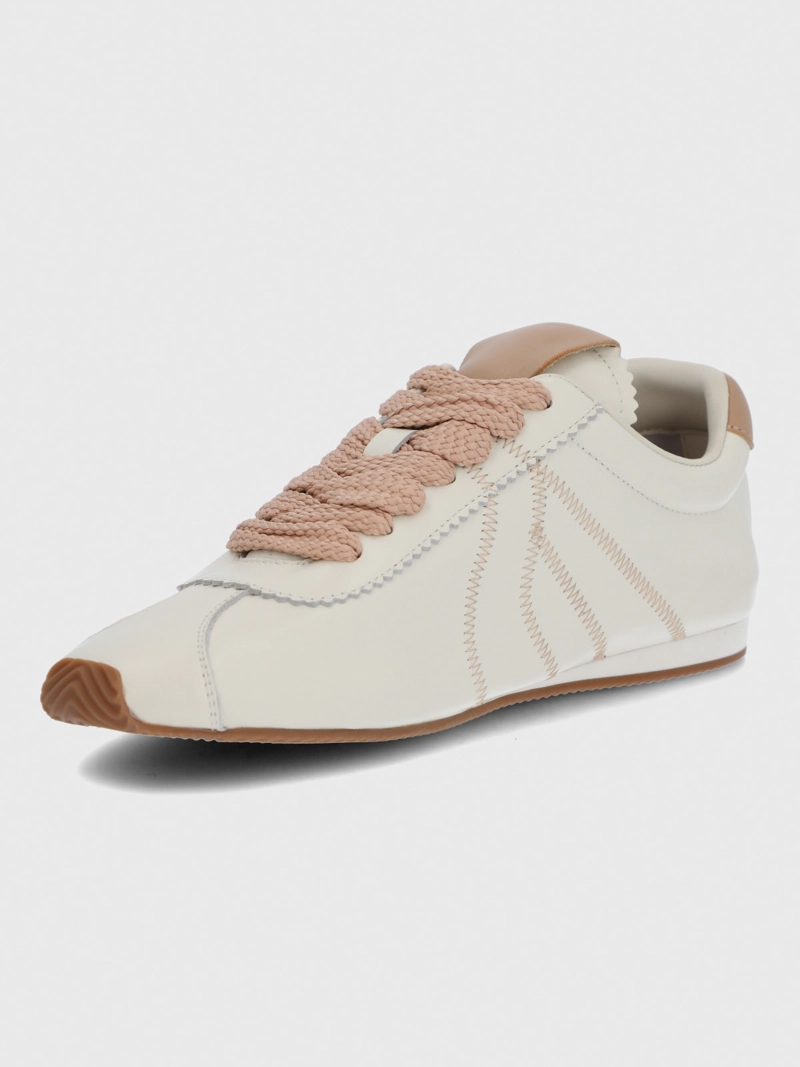 ZAPATILLA CUERO MUJER BONIK BEIGE HUSH PUPPIES - 6