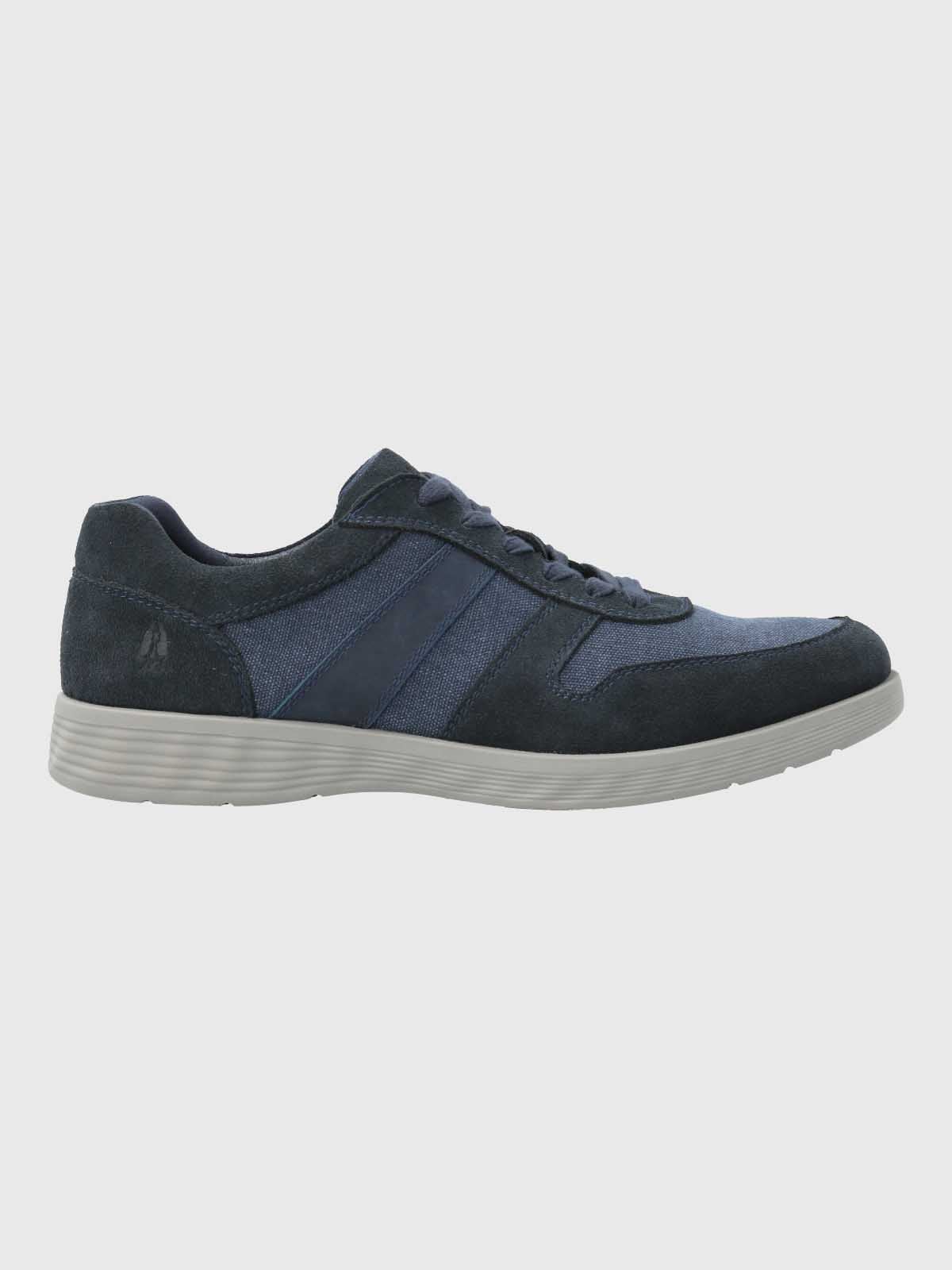 ZAPATILLA CUERO HOMBRE SPINAL WAVE AZUL HUSH PUPPIES - 2