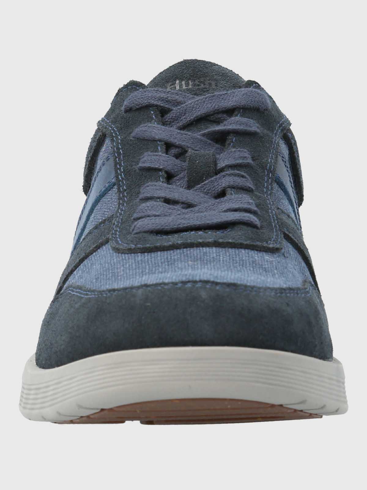 ZAPATILLA CUERO HOMBRE SPINAL WAVE AZUL HUSH PUPPIES - 4