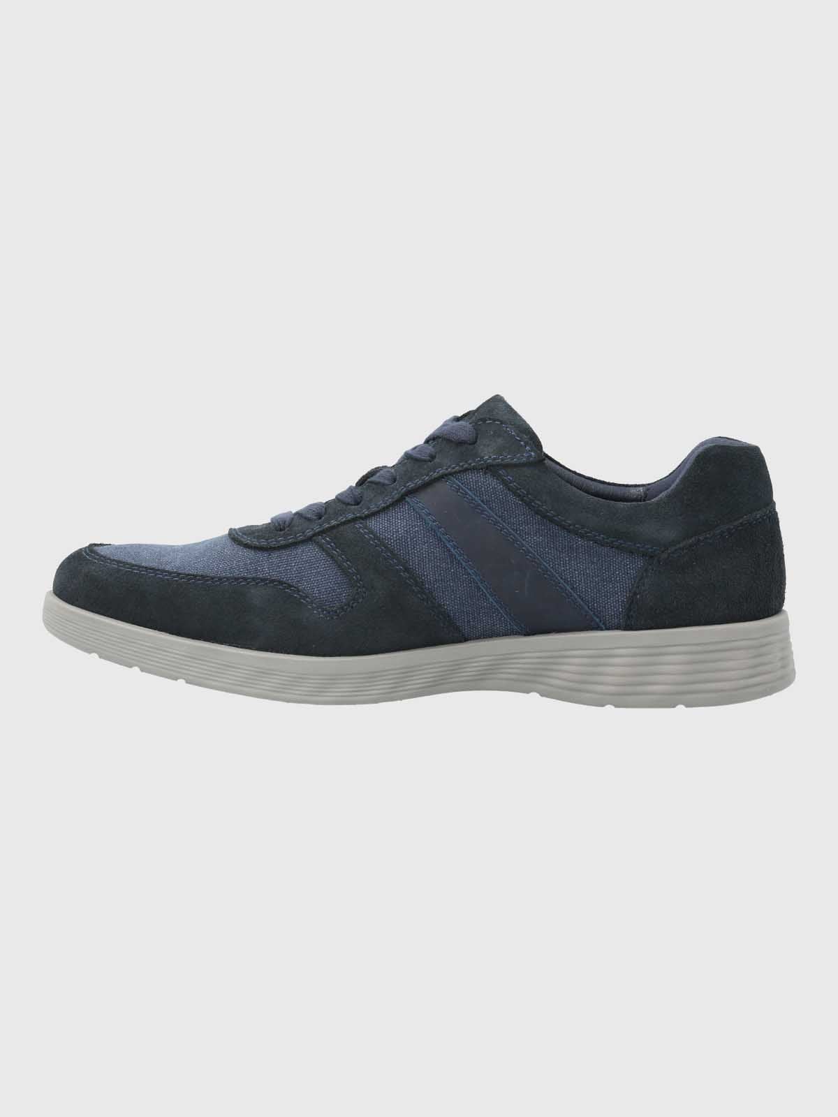 ZAPATILLA CUERO HOMBRE SPINAL WAVE AZUL HUSH PUPPIES - 6