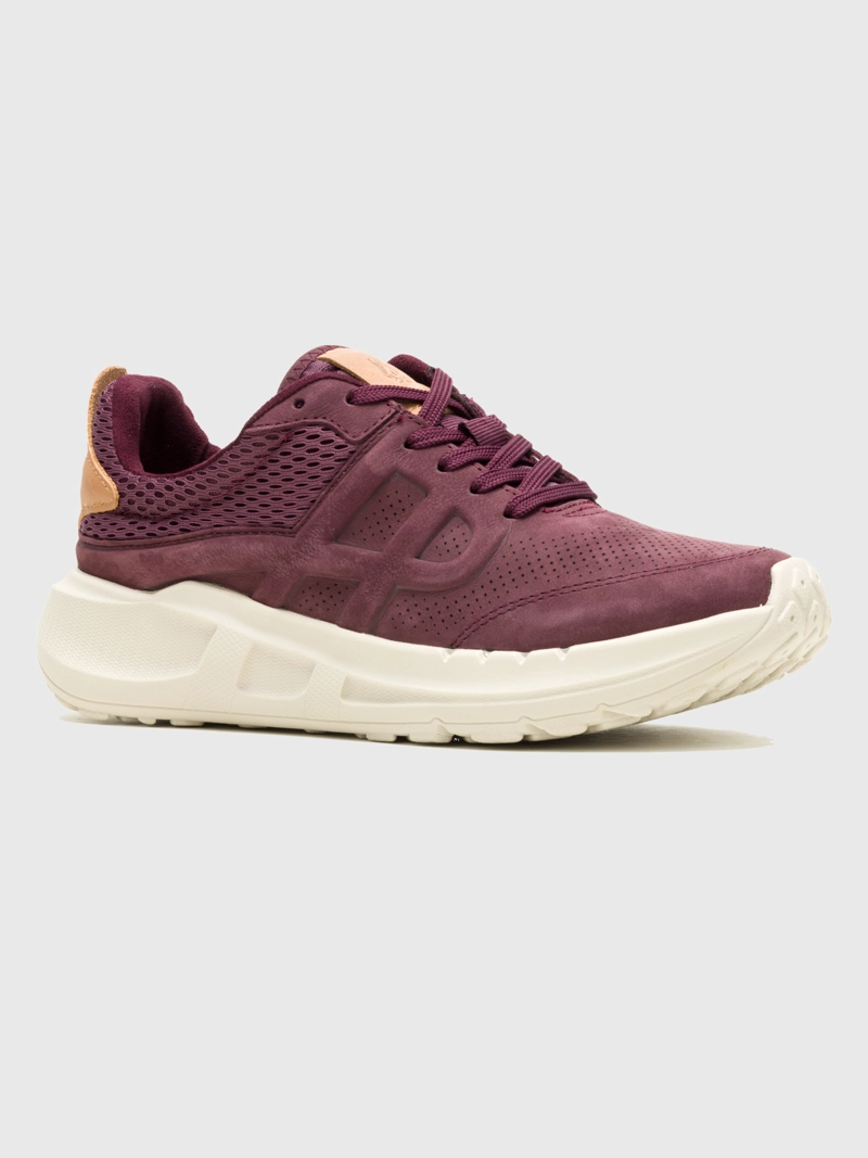 ZAPATILLA CUERO MUJER SEVENTY8 RUN MORADA HUSH PUPPIES - 1