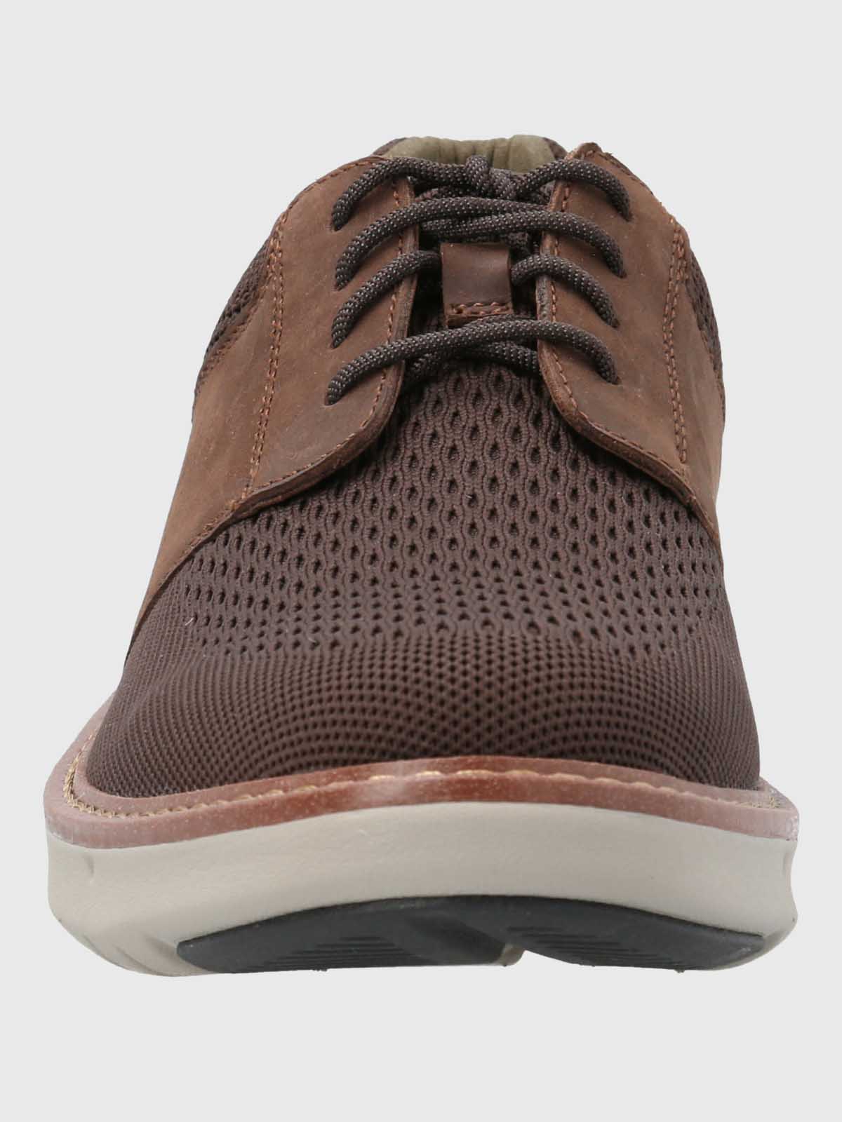 ZAPATO SMART HOMBRE HYBRID LACE CAFE  HUSH PUPPIES - 4