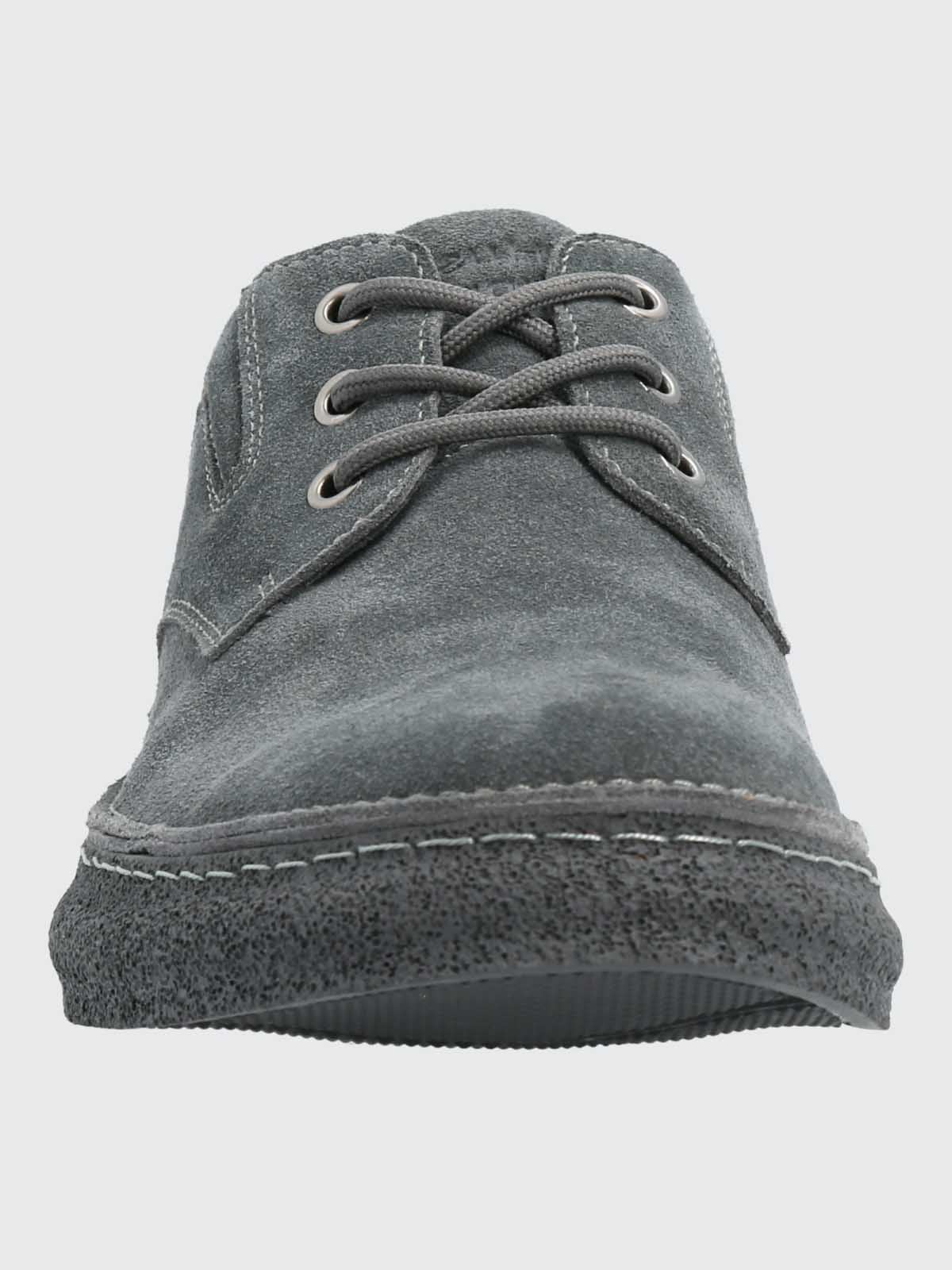 ZAPATILLA CUERO HOMBRE GARED GRIS HUSH PUPPIES - 4