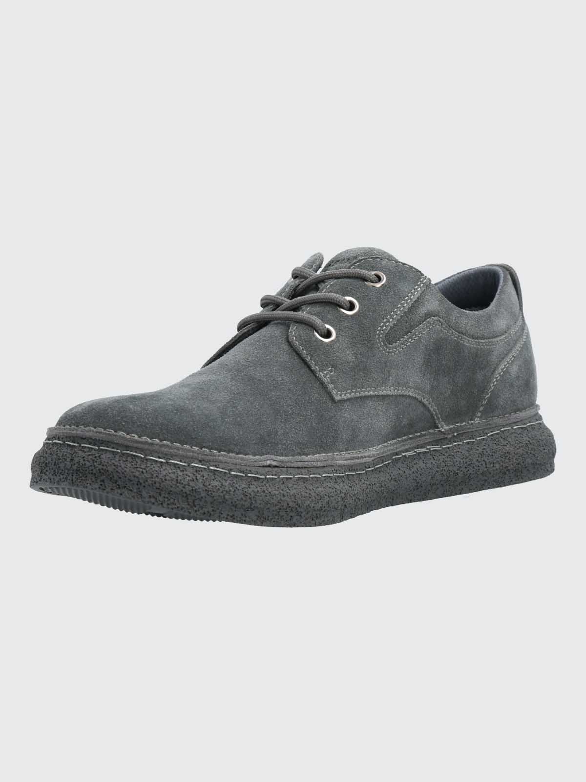 ZAPATILLA CUERO HOMBRE GARED GRIS HUSH PUPPIES - 5
