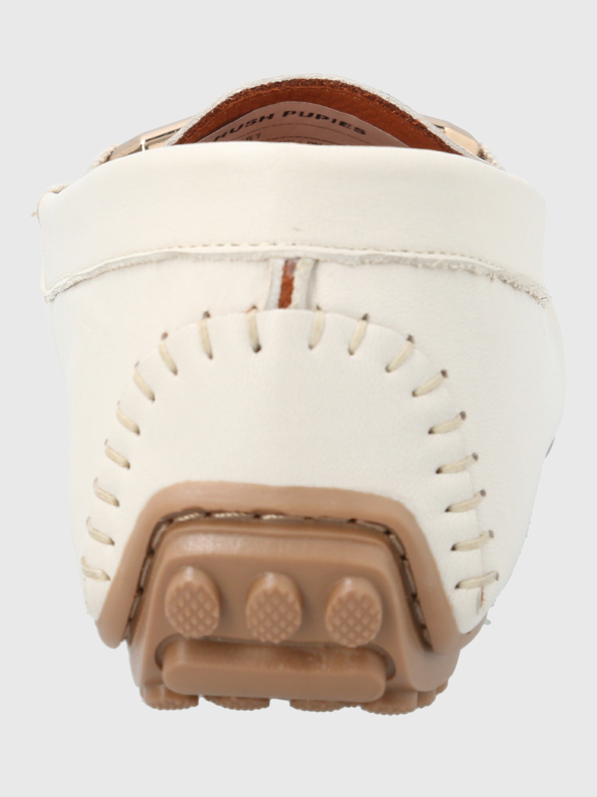 MOCASIN CUERO MUJER RODEO BLANCO HUSH PUPPIES - 7