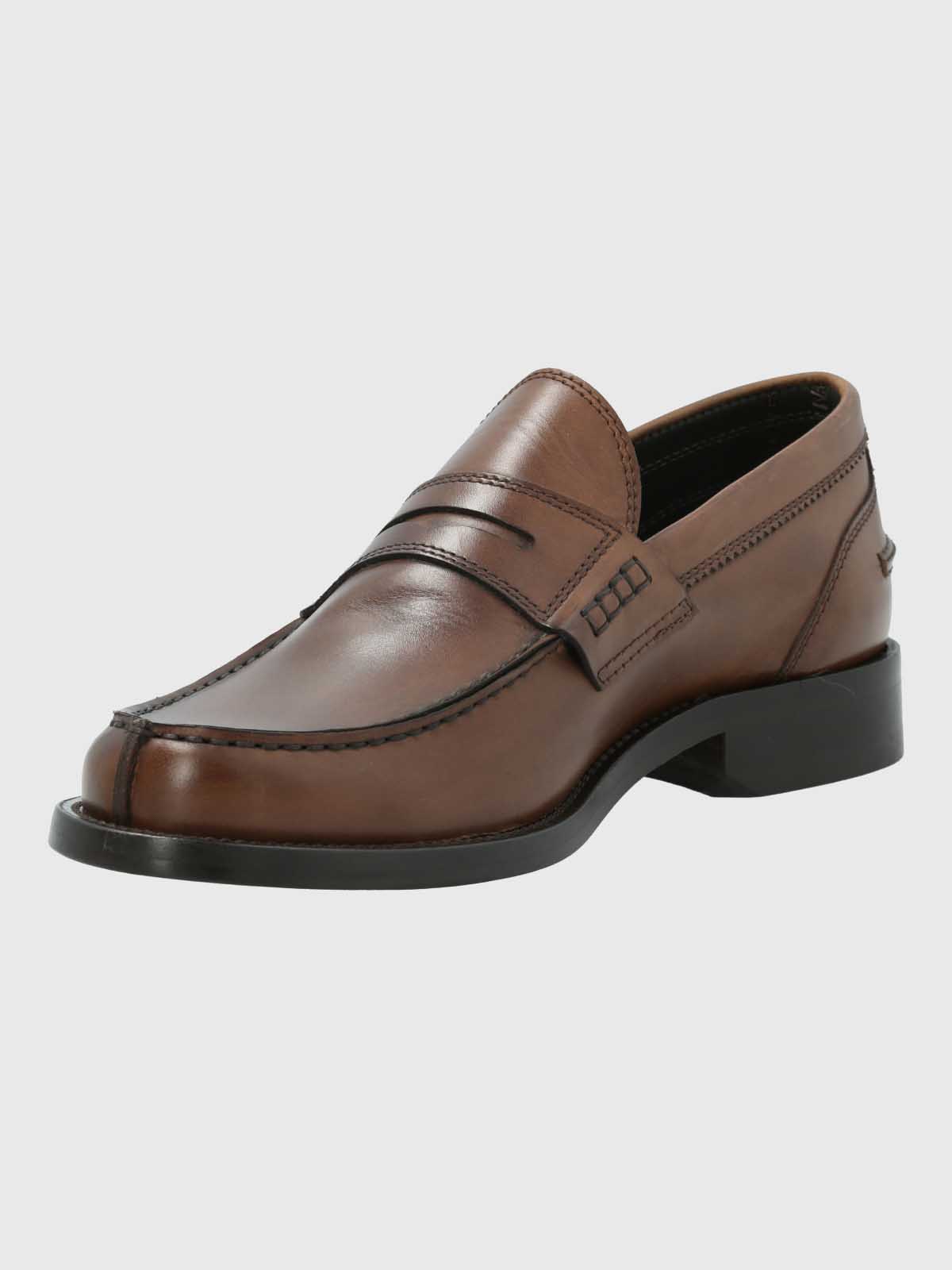 MOCASIN ITALIANO HOMBRE CUERO CAFE  HUSH PUPPIES - 5