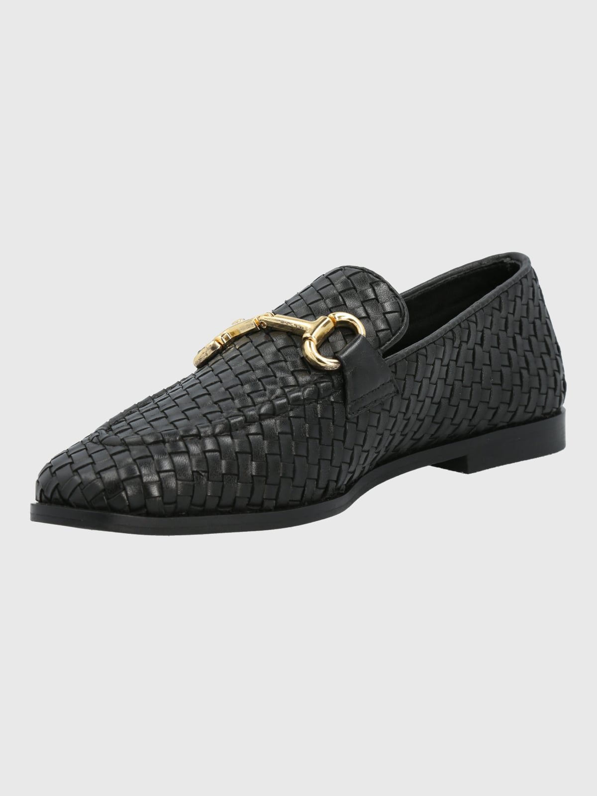MOCASIN CUERO MUJER FEELS NEGRO HUSH PUPPIES - 5
