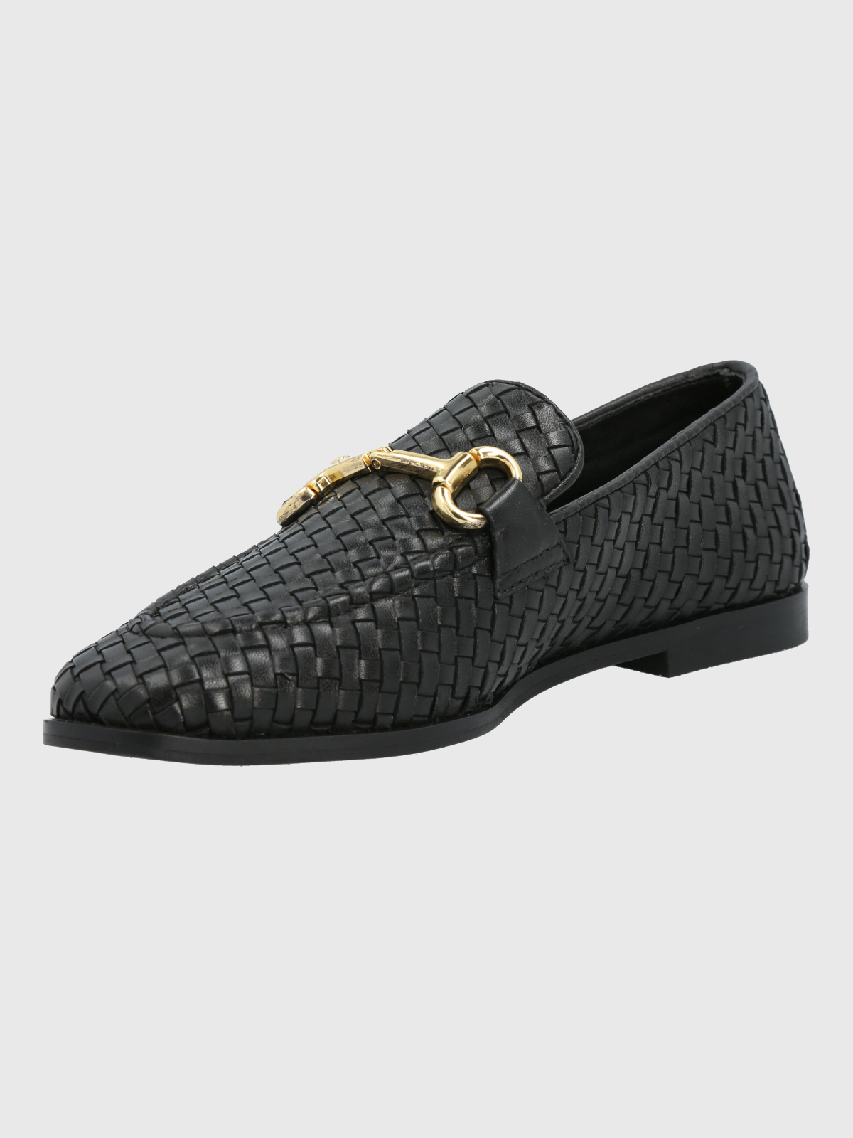 MOCASIN CUERO MUJER FEELS NEGRO HUSH PUPPIES - 5