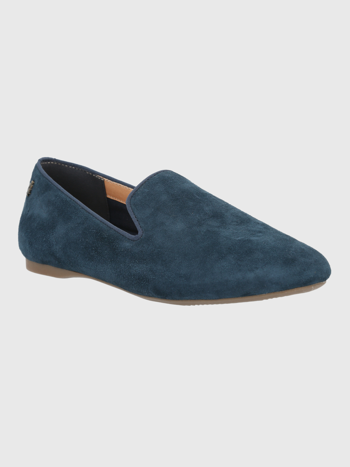 MOCASIN CUERO MUJER ODA AZUL HUSH PUPPIES - 1