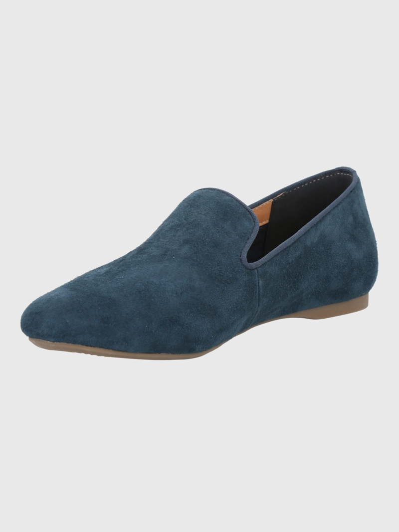 MOCASIN CUERO MUJER ODA AZUL HUSH PUPPIES - 5