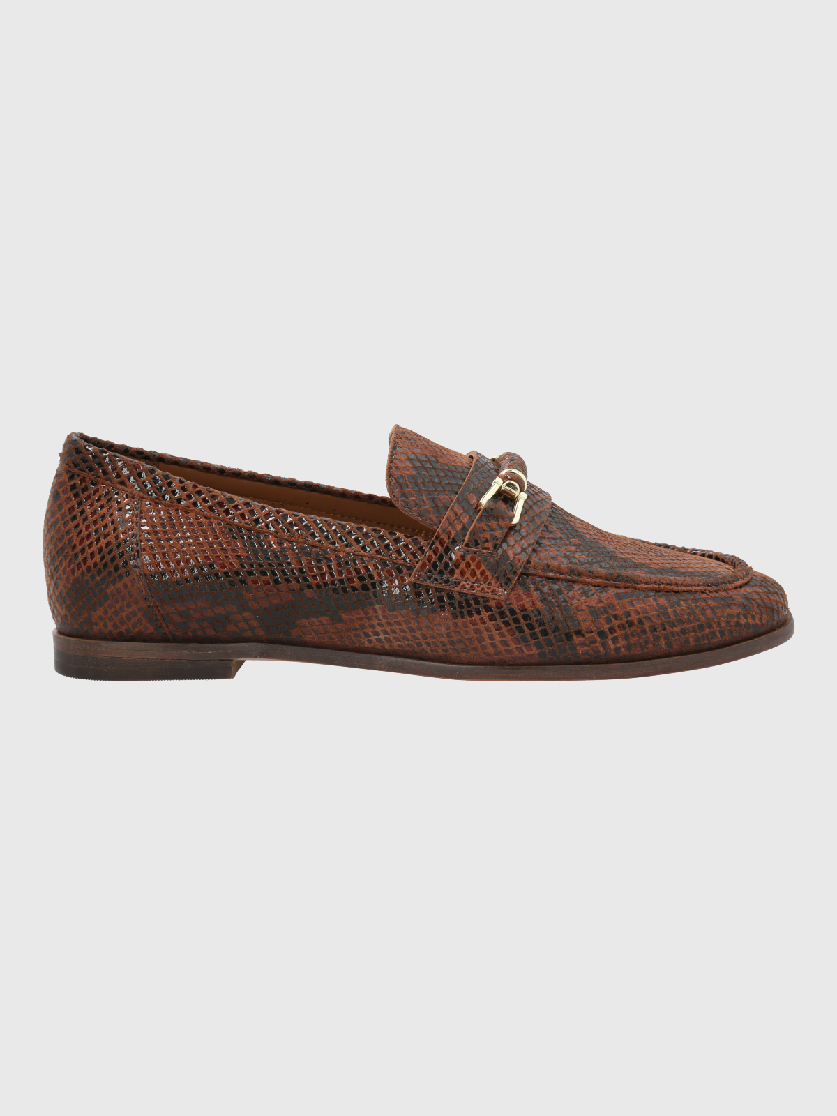 MOCASIN CUERO MUJER MADSEN CAFE  HUSH PUPPIES - 2