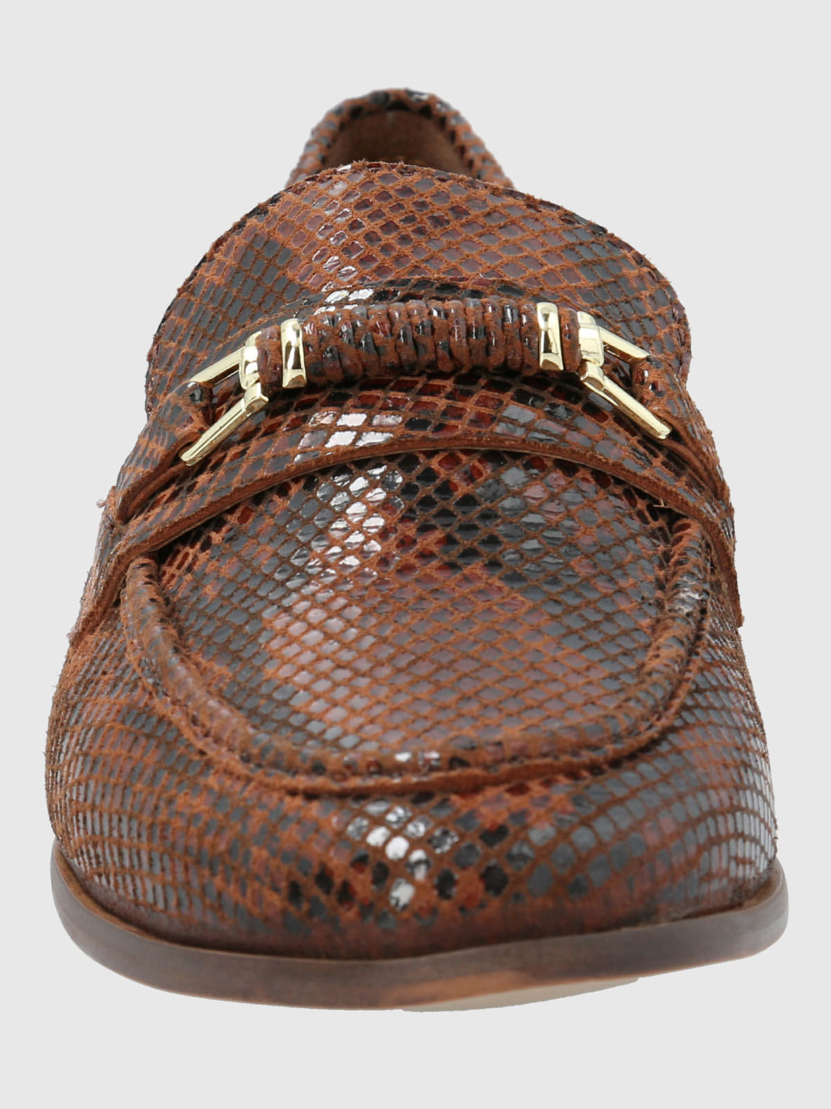 MOCASIN CUERO MUJER MADSEN CAFE  HUSH PUPPIES - 4