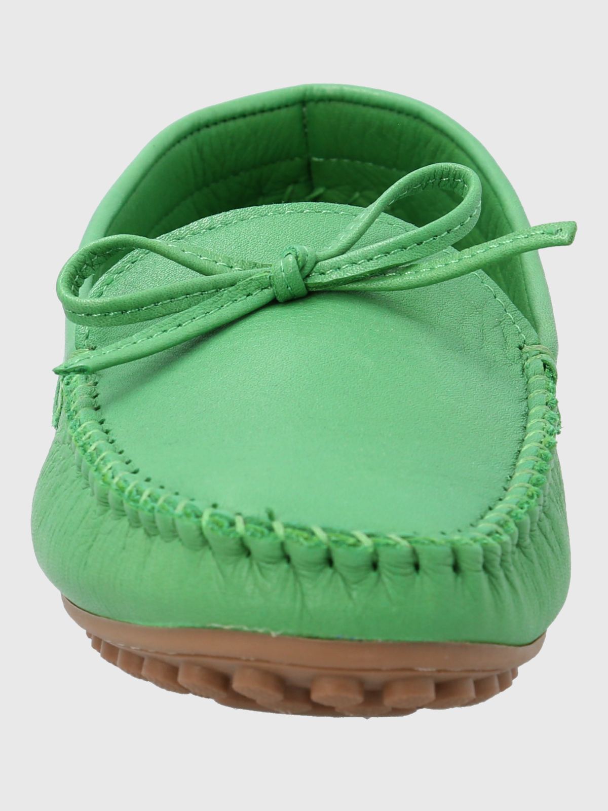MOCASIN CUERO MUJER TADO VERDE HUSH PUPPIES - 4