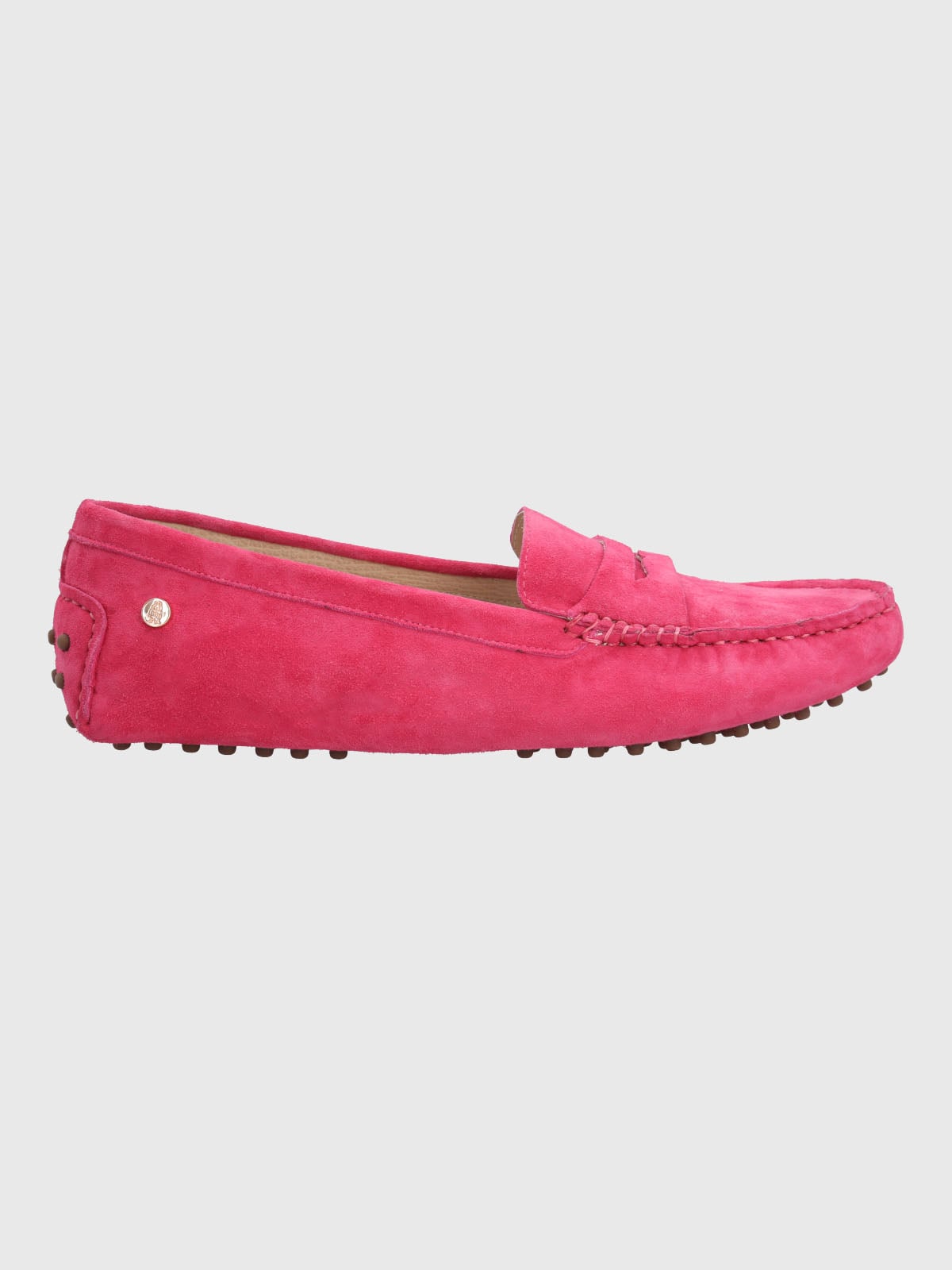 MOCASIN CUERO MUJER BAND ROSADO HUSH PUPPIES - 2