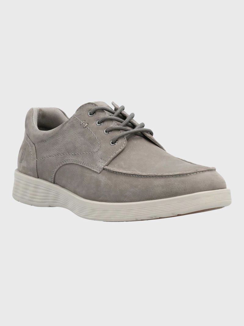 ZAPATO CUERO HOMBRE SPINAL BROKE GRIS HUSH PUPPIES - 1