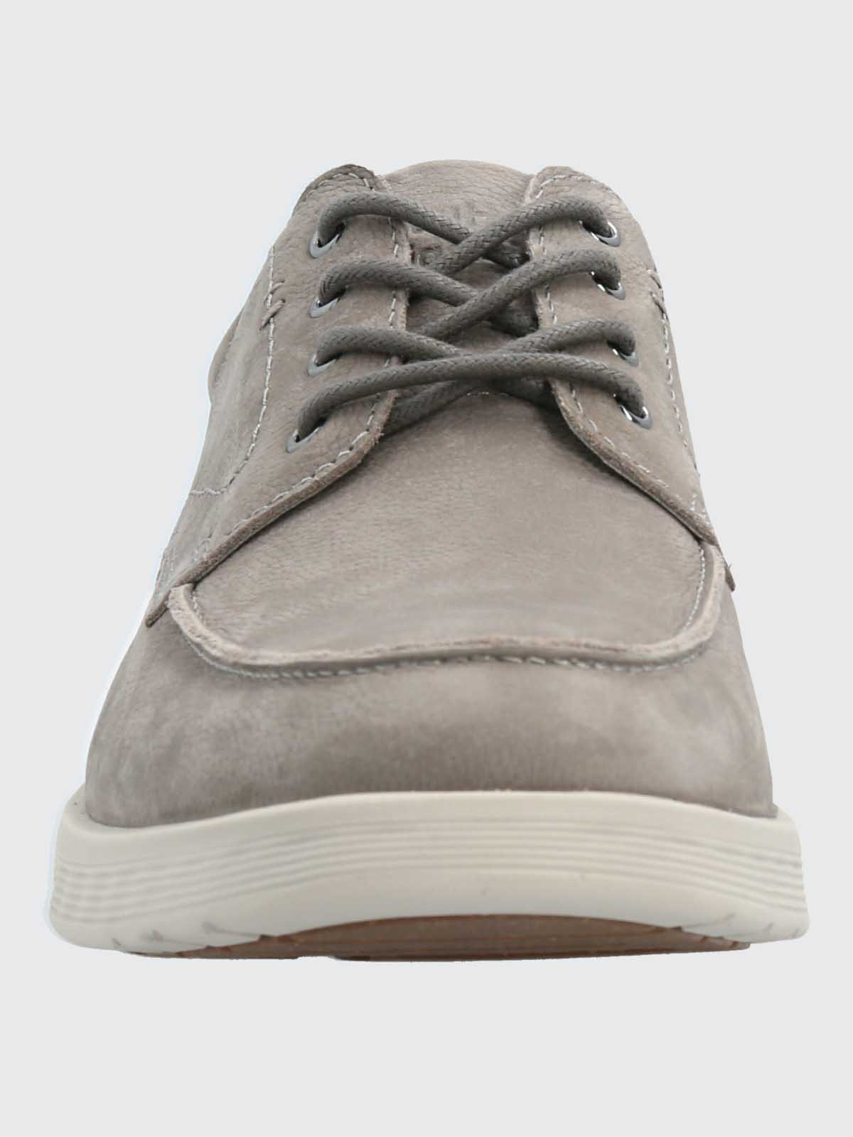 ZAPATO CUERO HOMBRE SPINAL BROKE GRIS HUSH PUPPIES - 4
