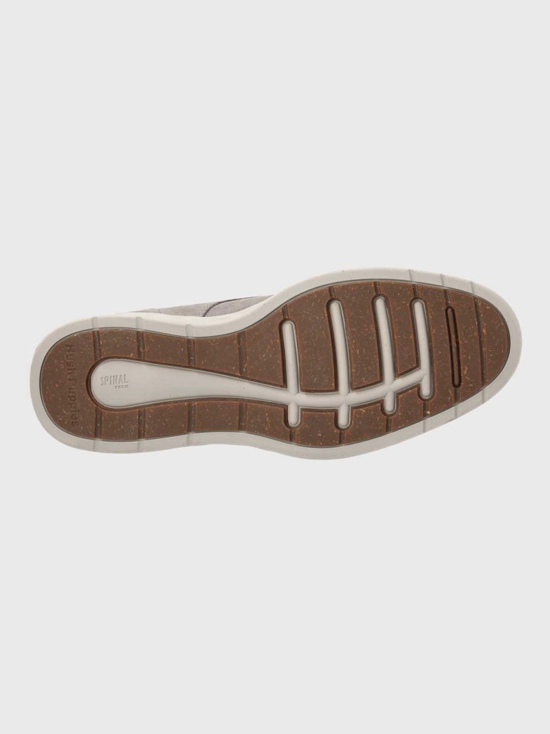ZAPATO CUERO HOMBRE SPINAL BROKE GRIS HUSH PUPPIES - 8