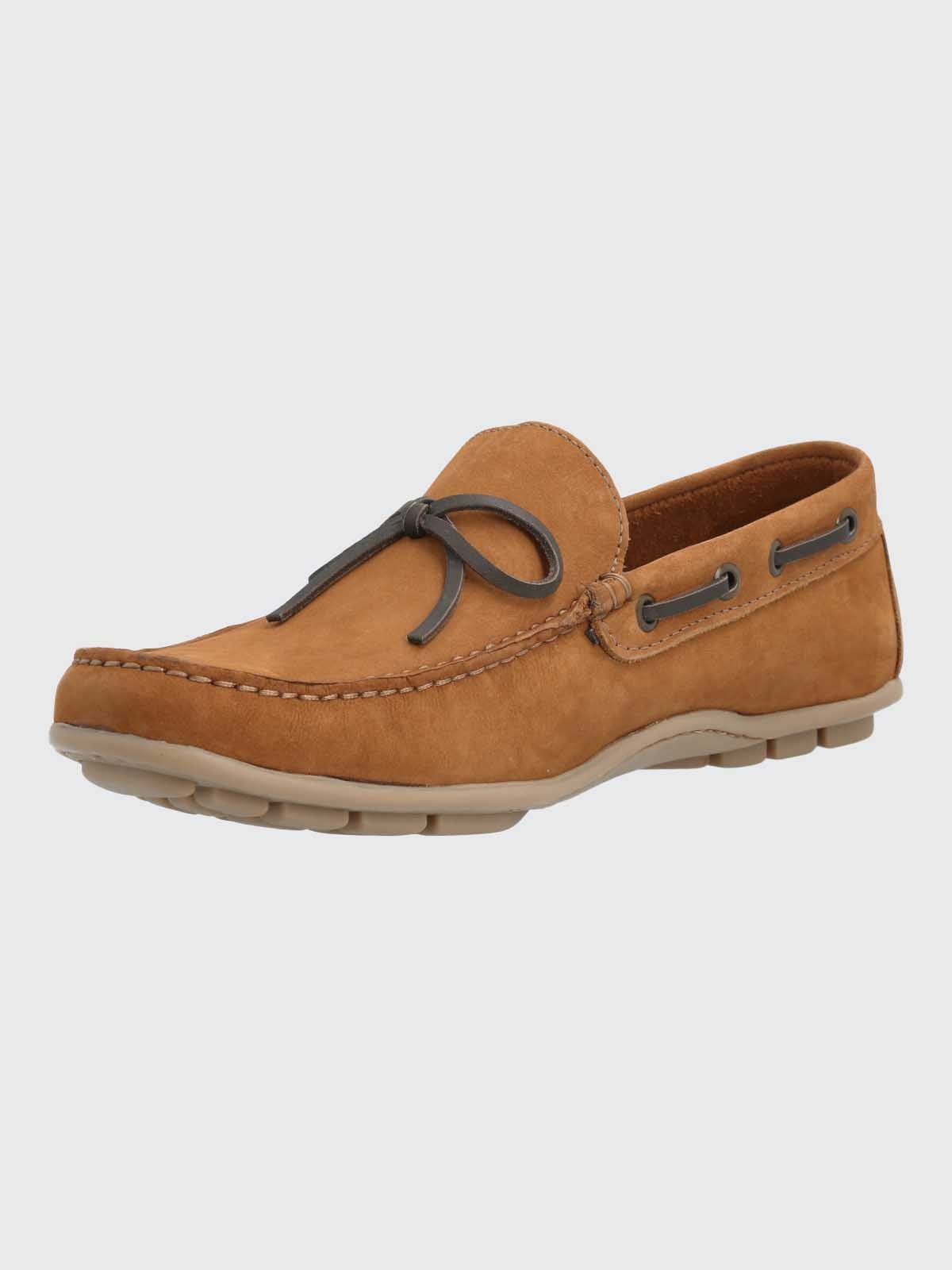 MOCASIN CUERO HOMBRE CROCE CAFE  HUSH PUPPIES - 5