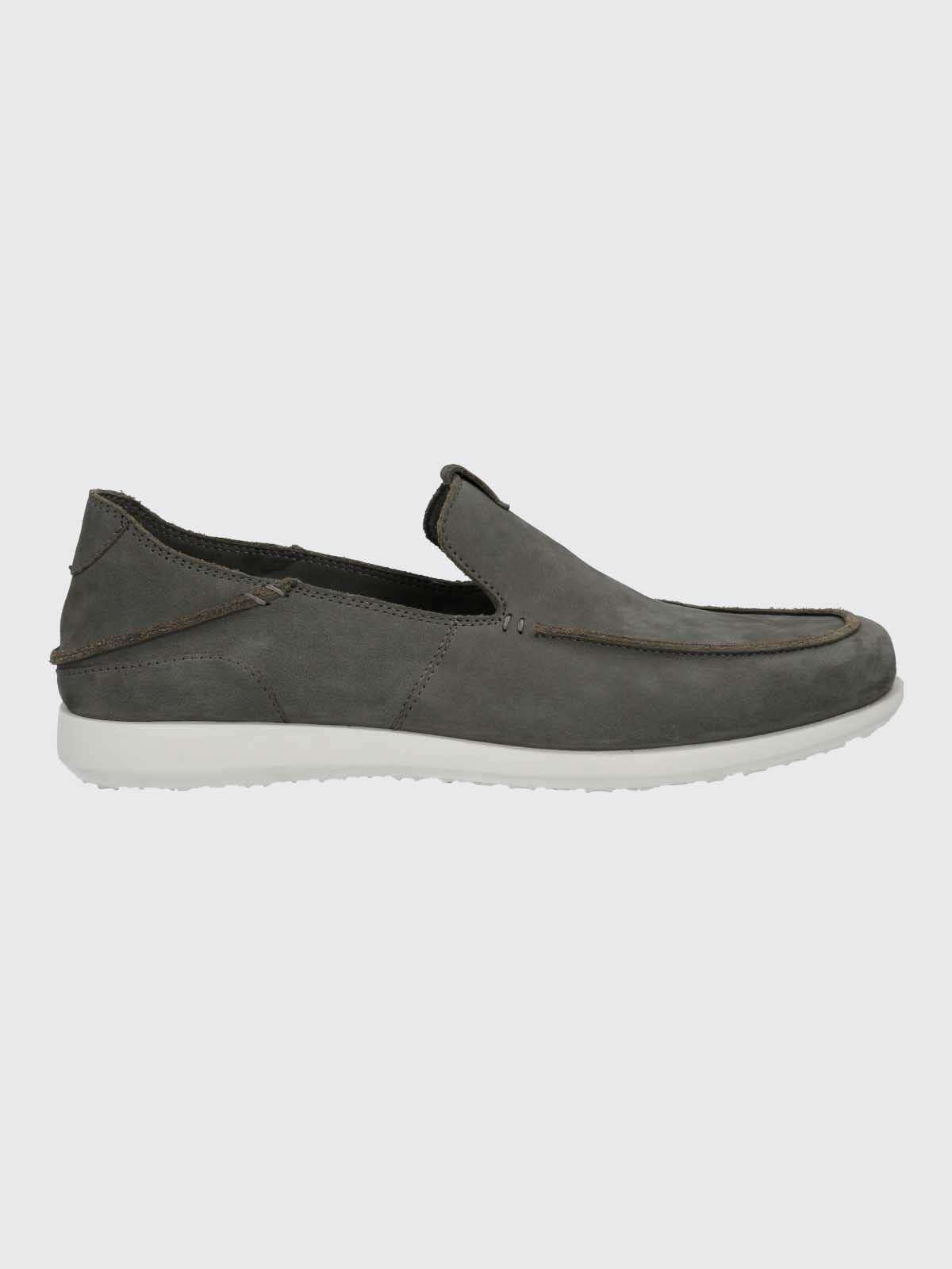 MOCASIN CUERO HOMBRE WELSH GRIS HUSH PUPPIES - 2