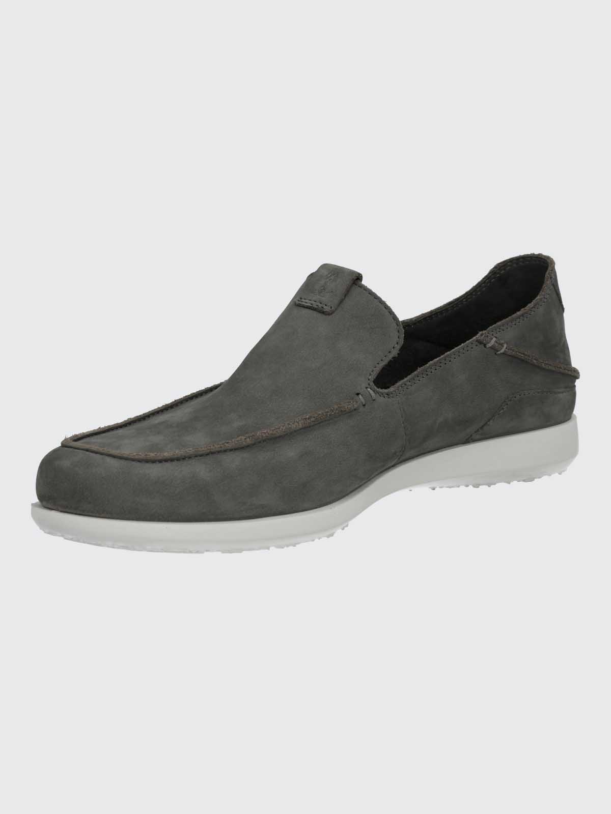 MOCASIN CUERO HOMBRE WELSH GRIS HUSH PUPPIES - 5