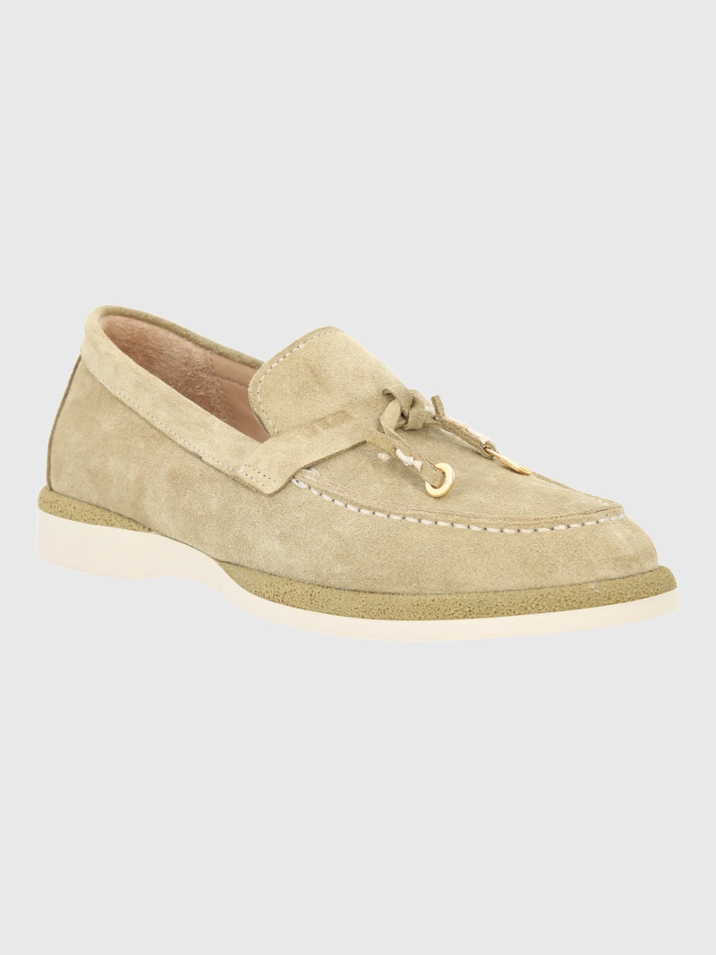 MOCASIN CUERO MUJER MARGOTT VERDE HUSH PUPPIES - 1