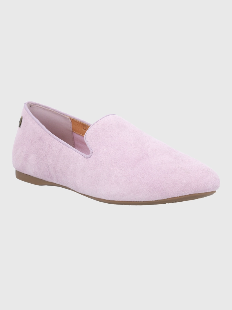 MOCASIN CUERO MUJER ODA MORADO HUSH PUPPIES - 1