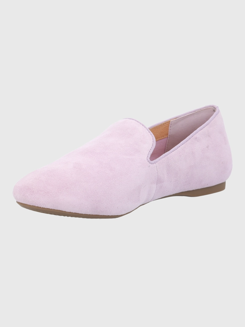 MOCASIN CUERO MUJER ODA MORADO HUSH PUPPIES - 5
