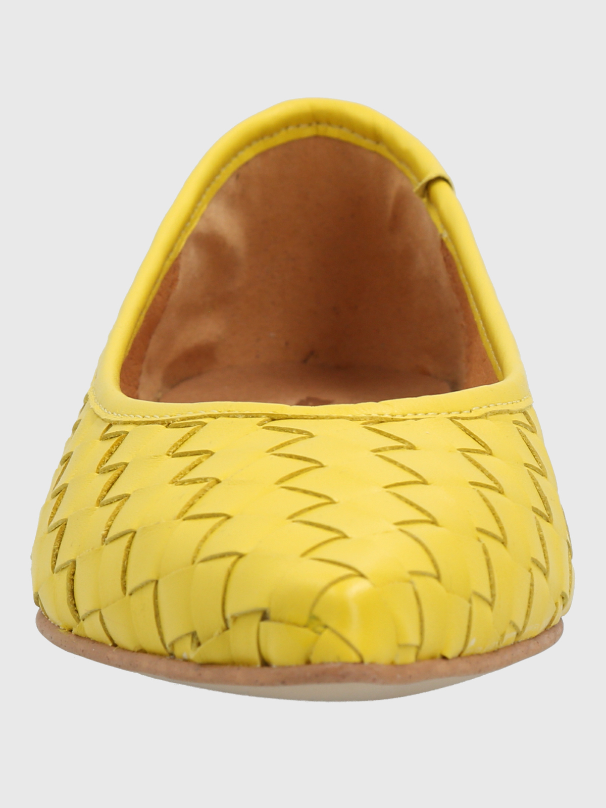 BALLERINA CUERO MUJER FABIOLA AMARILLA HUSH PUPPIES - 4