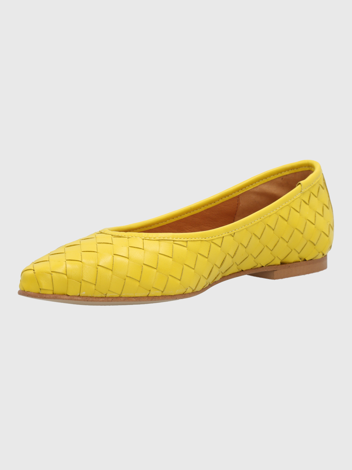 BALLERINA CUERO MUJER FABIOLA AMARILLA HUSH PUPPIES - 5