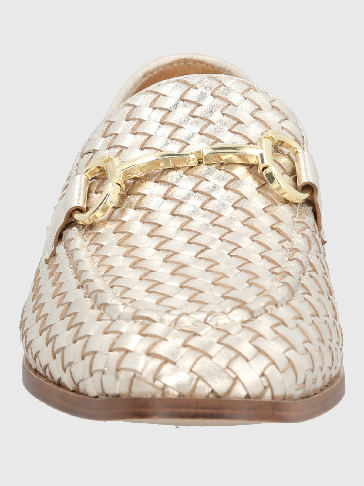 MOCASIN CUERO MUJER FEELS METALIZADO HUSH PUPPIES - 4