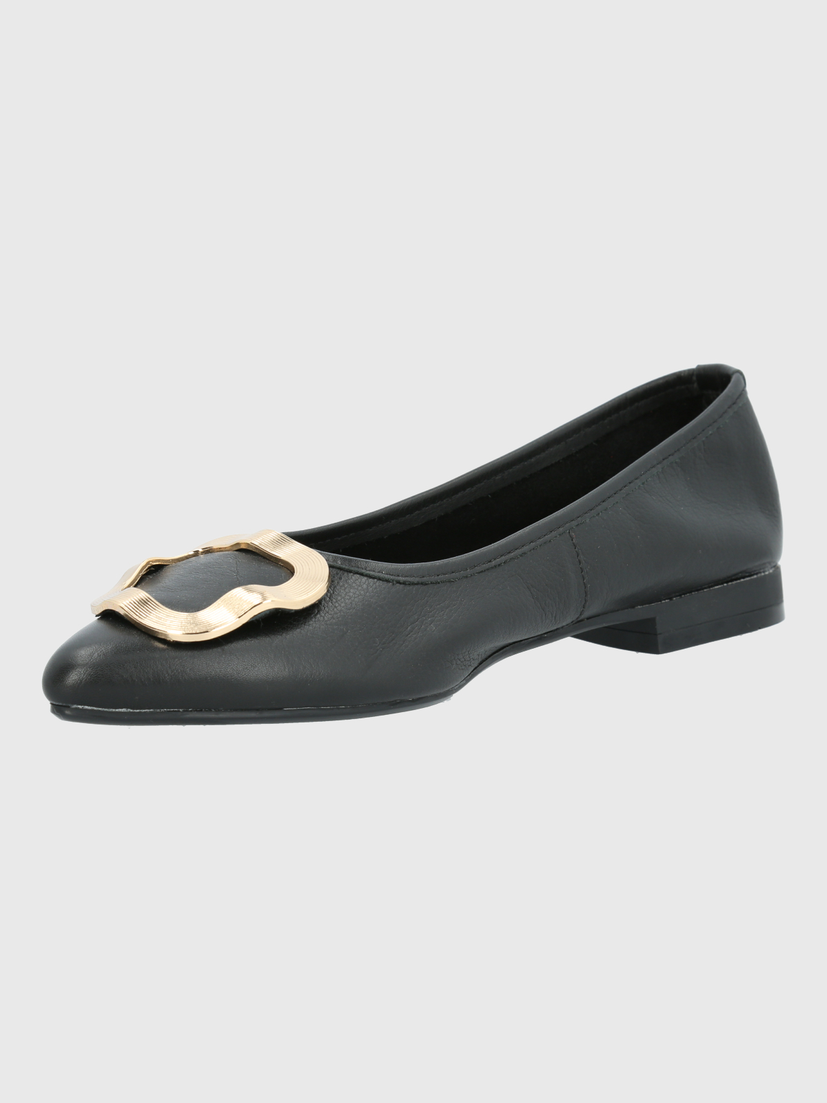 BALLERINA VESITR MUJER CUERO KENZIE NEGRA HUSH PUPPIES - 5