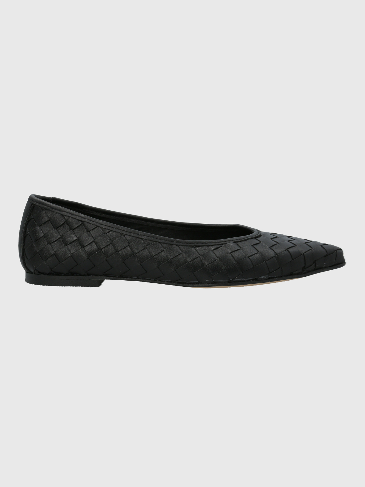 BALLERINA CUERO MUJER FABIOLA NEGRO HUSH PUPPIES - 2