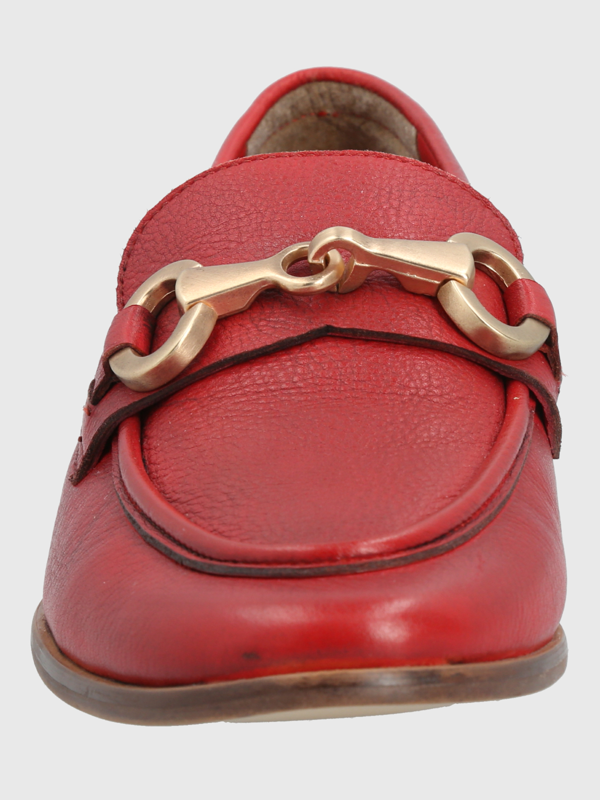 MOCASIN CUERO MUJER POPLIN ROJO HUSH PUPPIES - 4