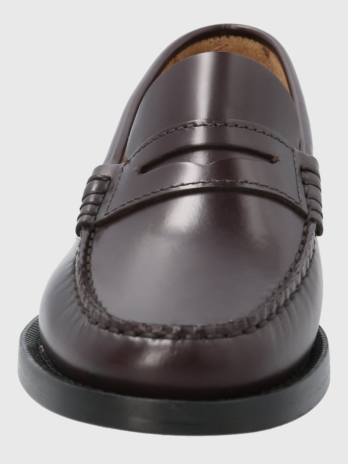 MOCASIN MUJER ITALIANO CUERO MADRI BURDEO HUSH PUPPIES - 4